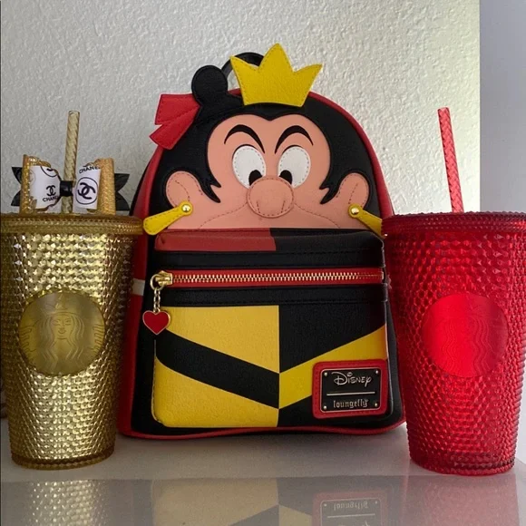 Loungefly Queen of hearts Starbucks Bundle